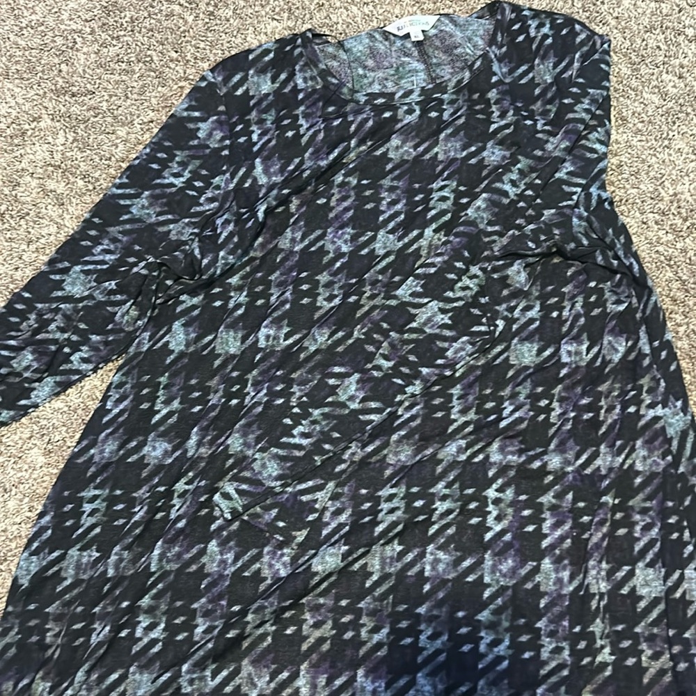 patterned shirt